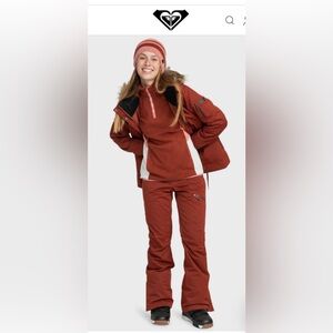 ROXY *Nadia* Insulated Technical Snow Pants in Smoked Paprika . NWT!